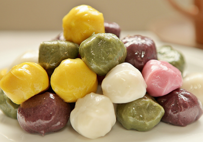 호두송편입니다