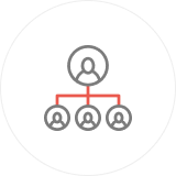 탄력적이고 슬림화된 조직 icon